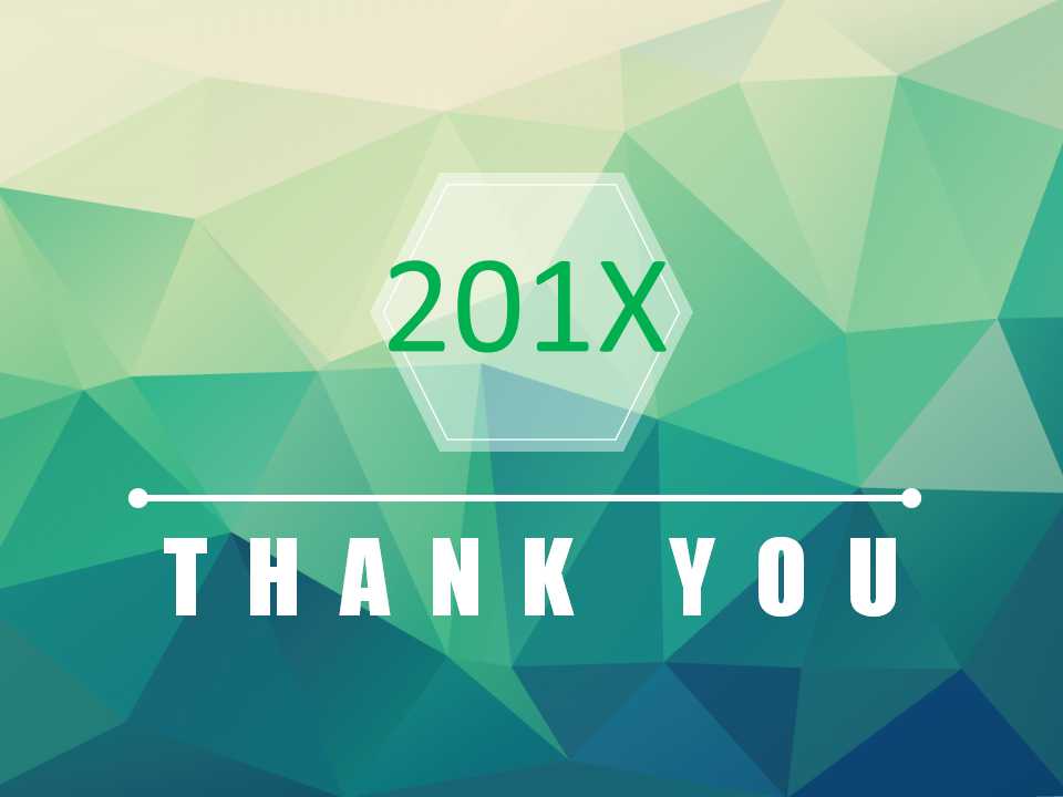 PPT模板：绿色背景