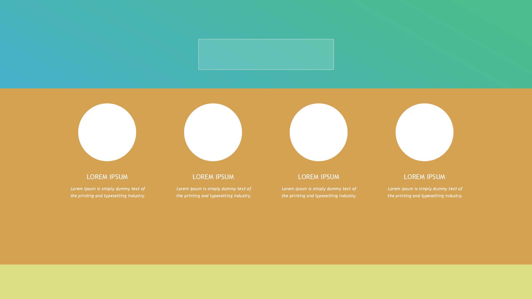 绿色黑边背景-风格图案PPT模板