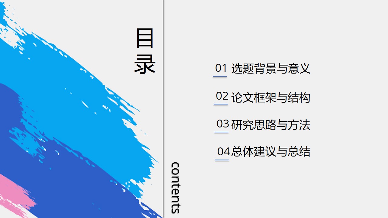 工作面试答辩ppt模板