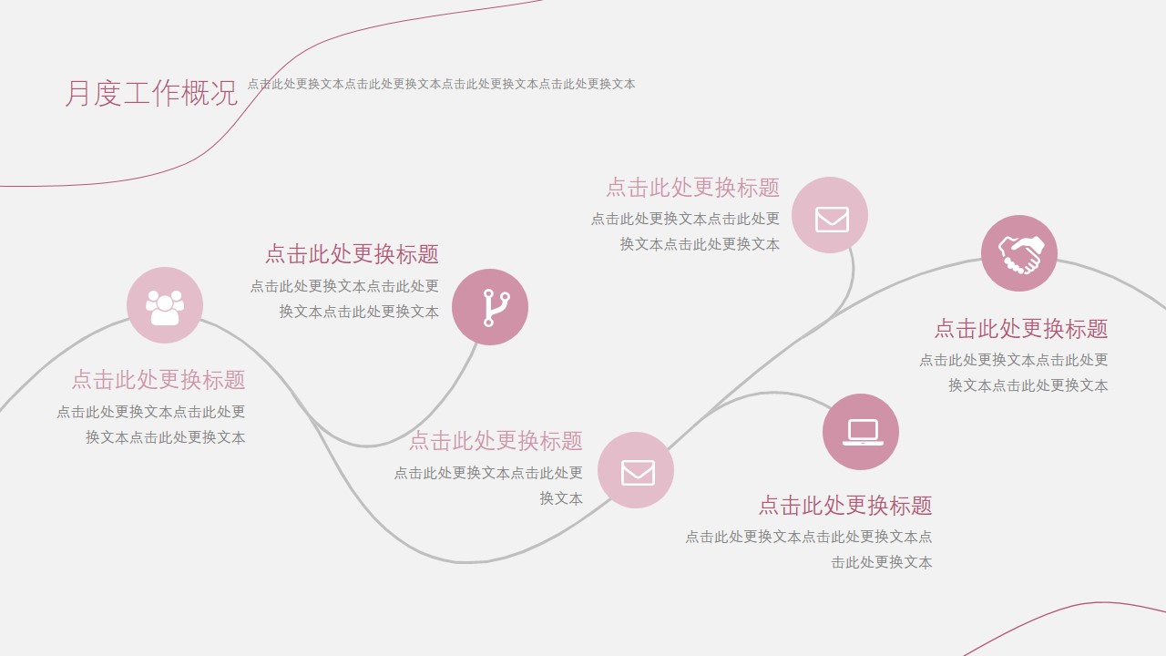 森林主题婚礼策划ppt模板