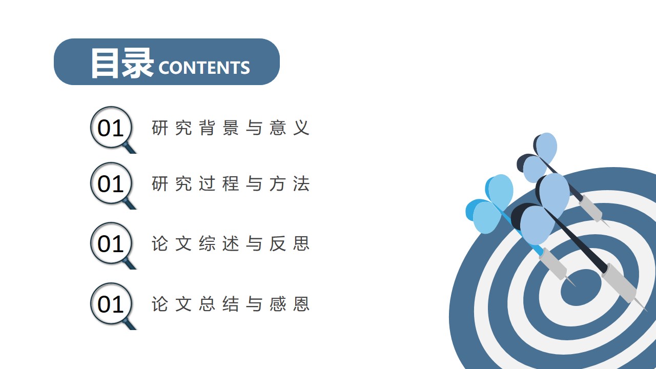 奖学金面试答辩ppt模板