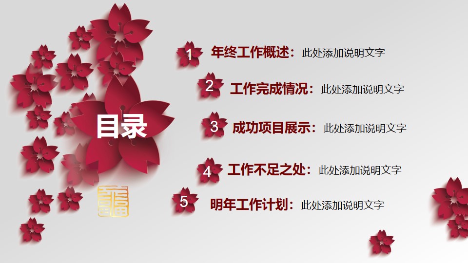 食品销售工作汇报ppt模板