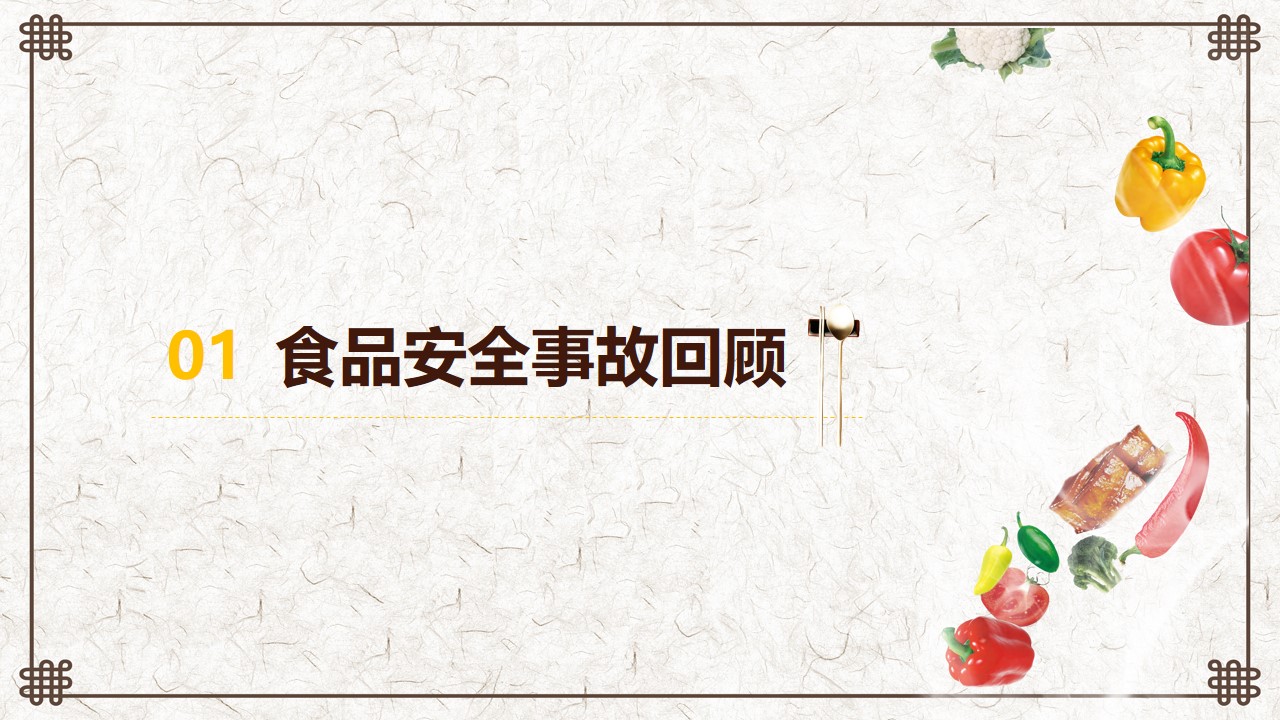 食品安全知识培训ppt模板
