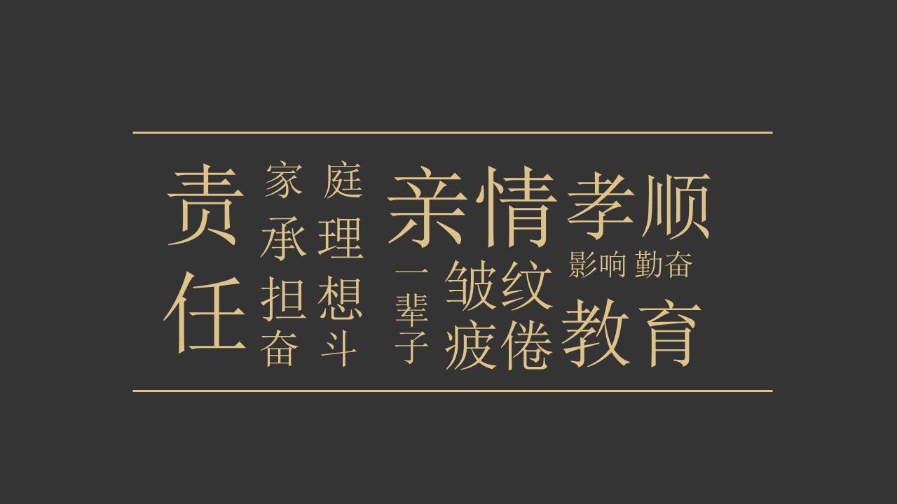 父亲节回忆录ppt模板