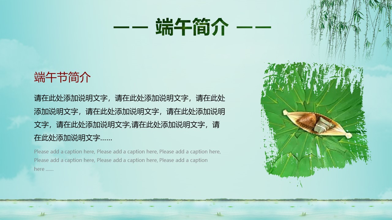 端午节营销策划方案ppt模板