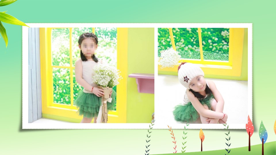 小朋友生日快乐ppt模板