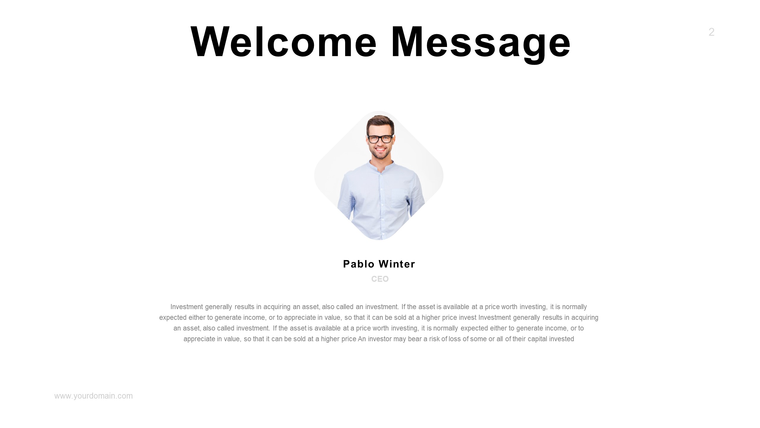 缤纷简约欧美风ppt模板