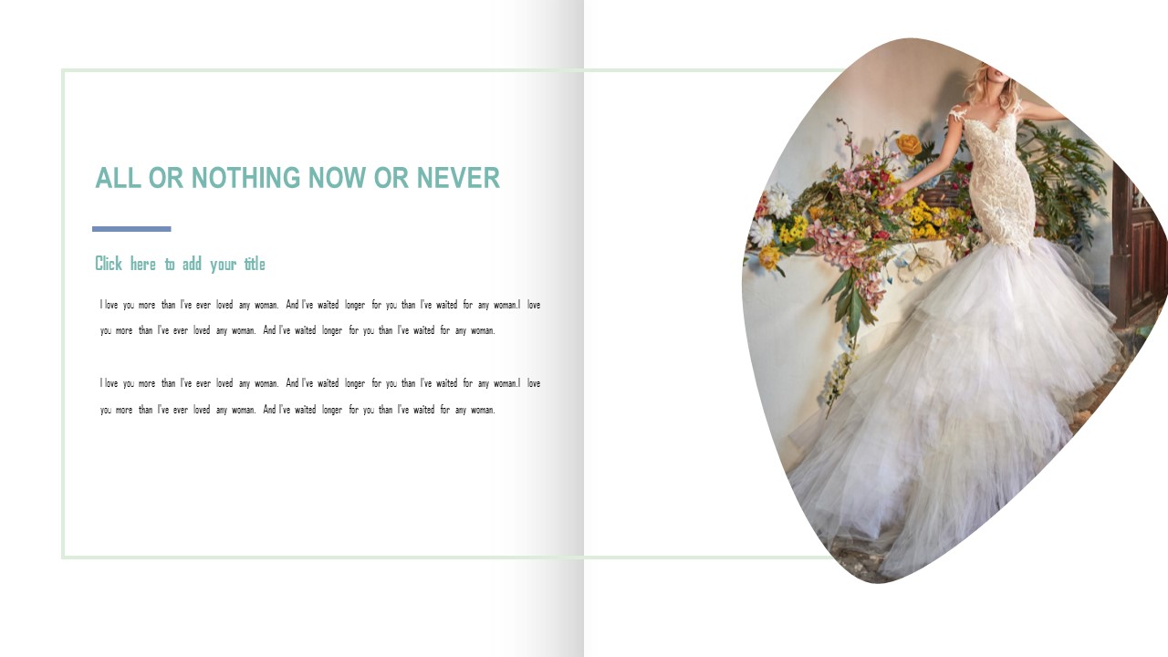 高端婚礼秀策划方案ppt模板