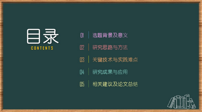 深圳大学研究生答辩ppt模板