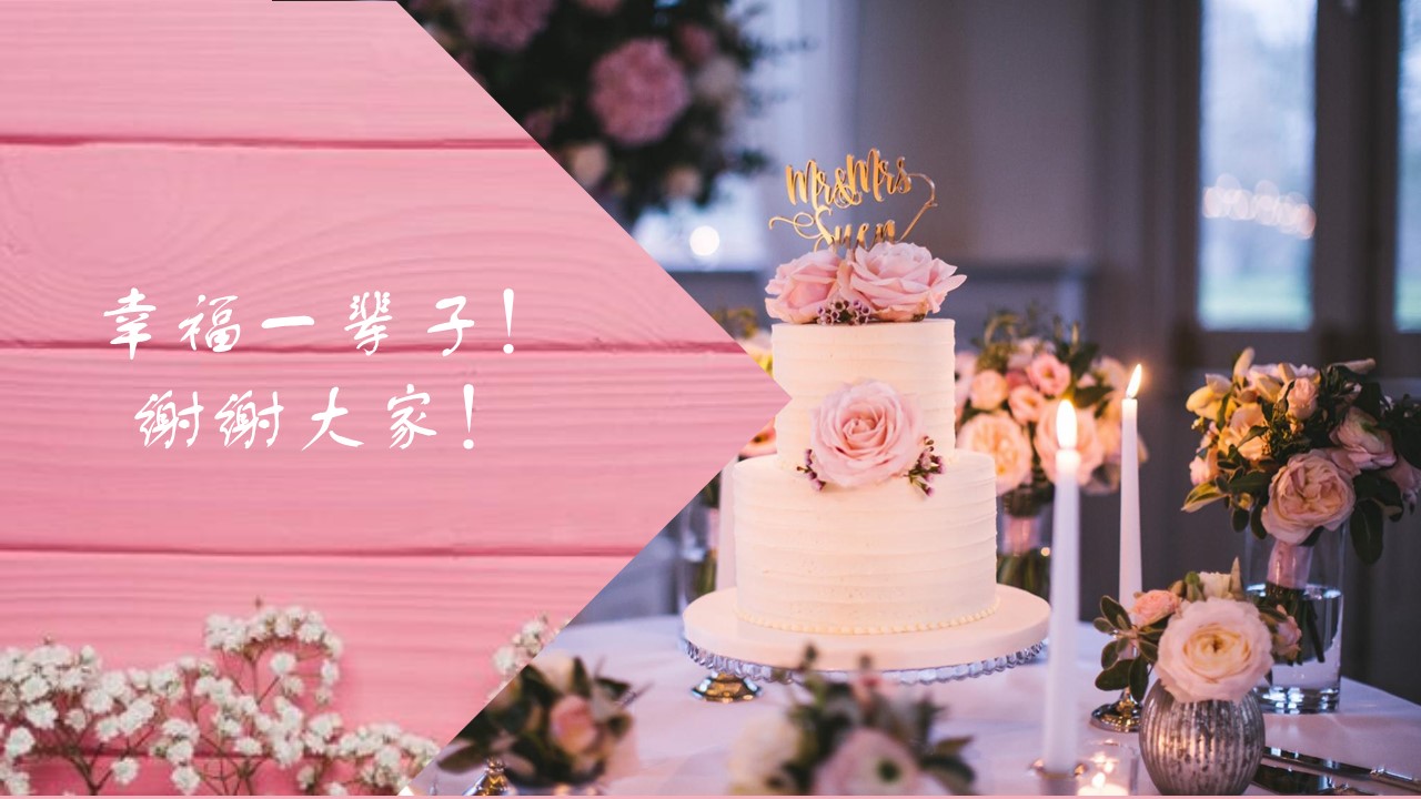 高端婚礼策划案例ppt模板