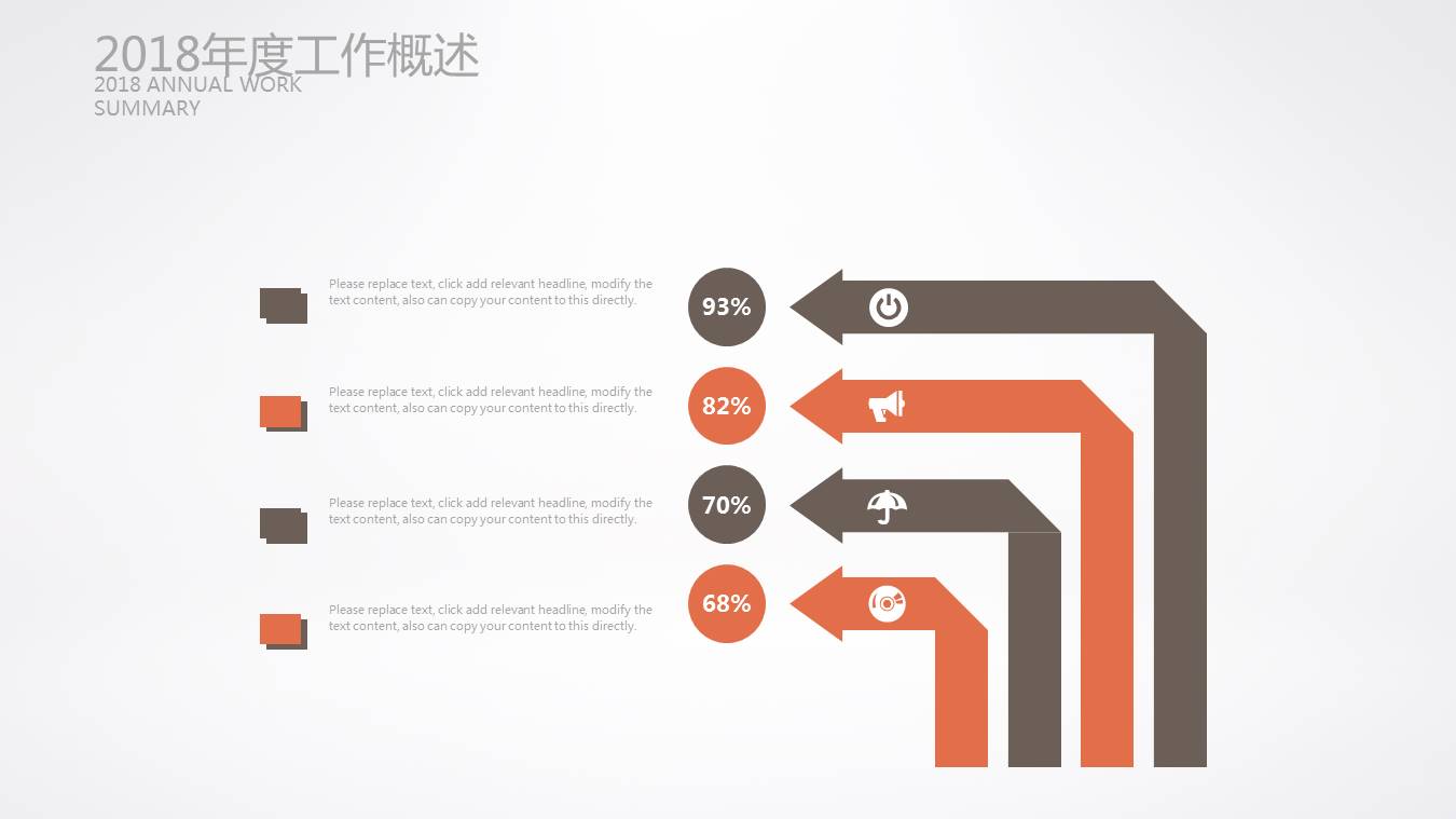 传媒年度工作报告ppt模板
