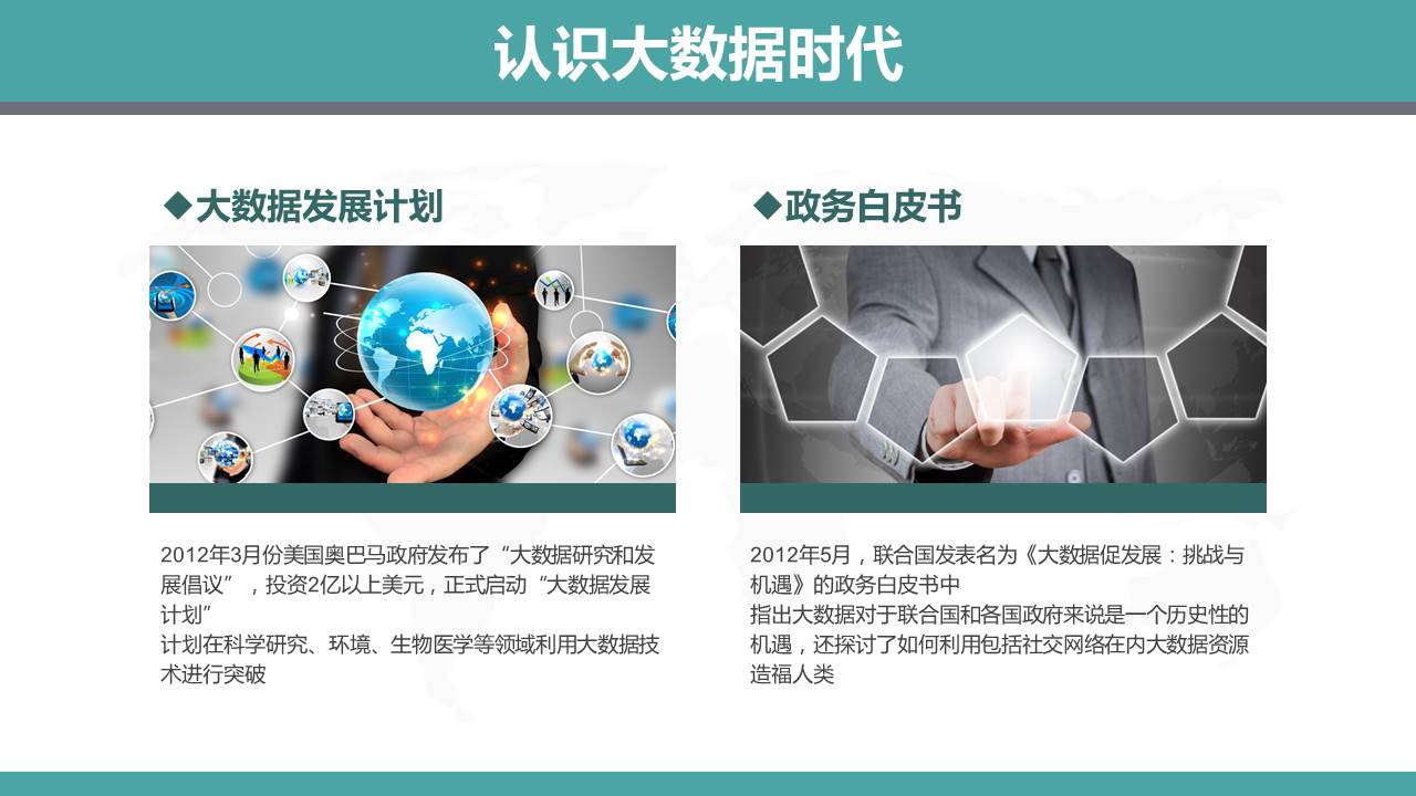 大数据云计算电子商务ppt模板