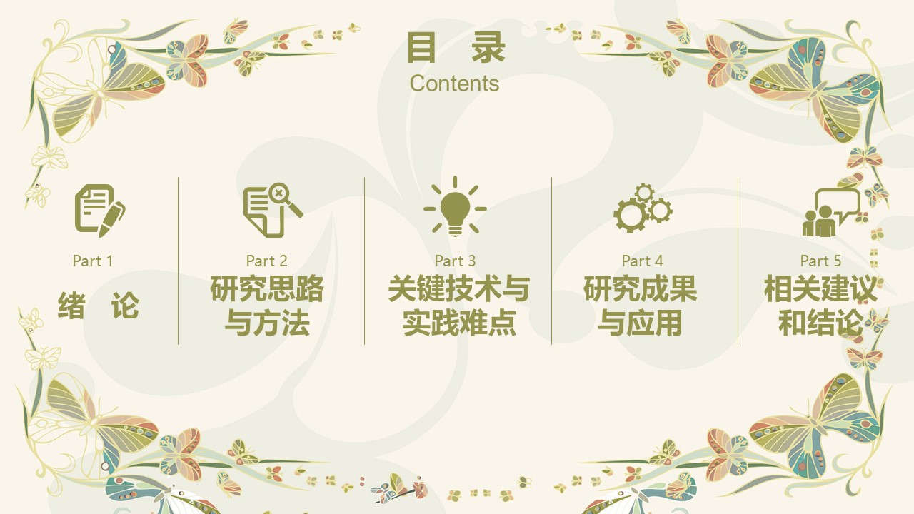 工科毕业生答辩ppt模板