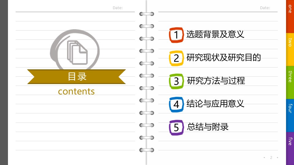 本科毕业生答辩ppt模板