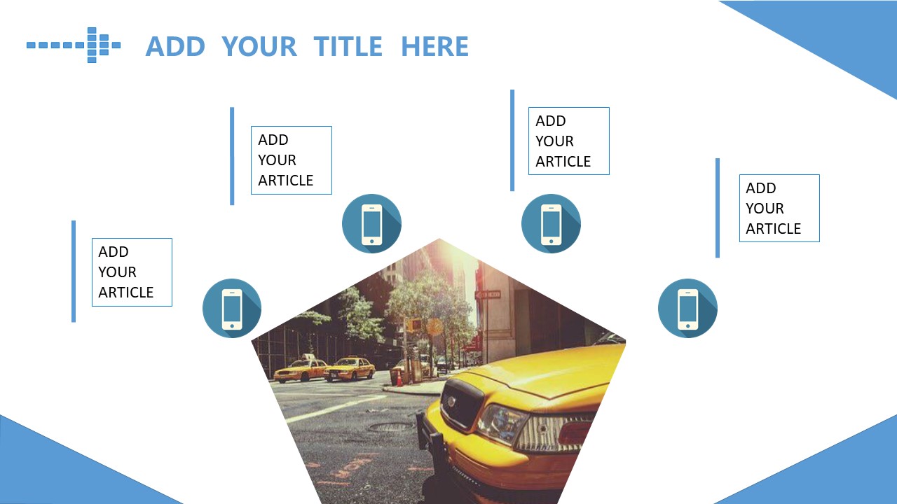 商务扁平化极简ppt模板