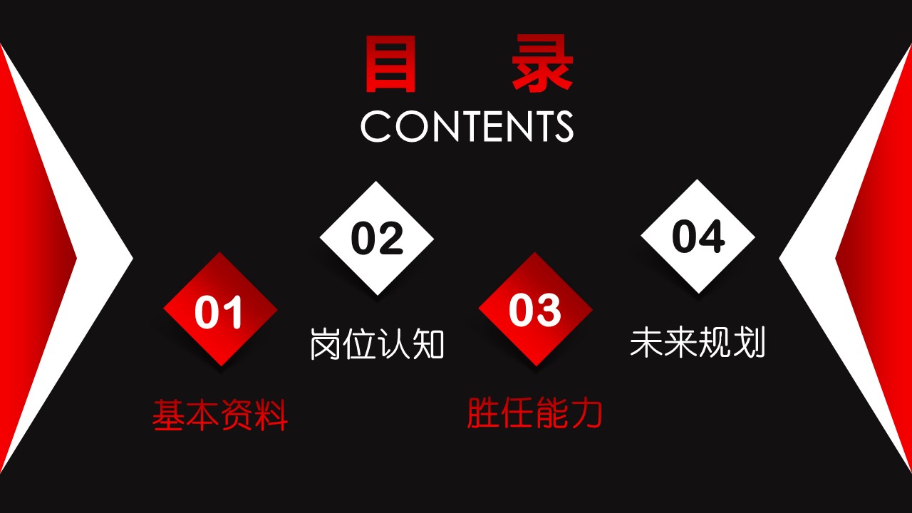 求职面试个人简历ppt模板