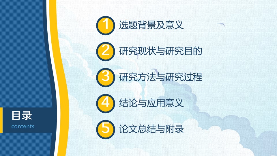 创新项目结题答辩ppt模板