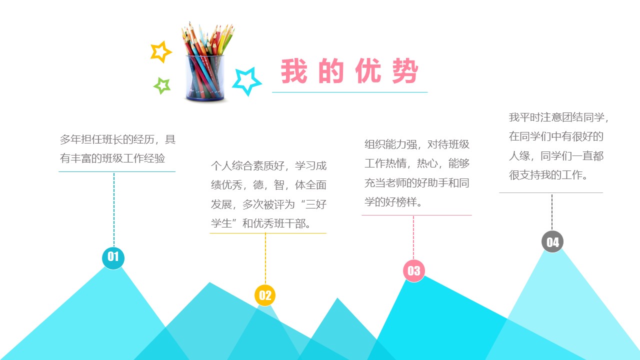小学生档案ppt模板