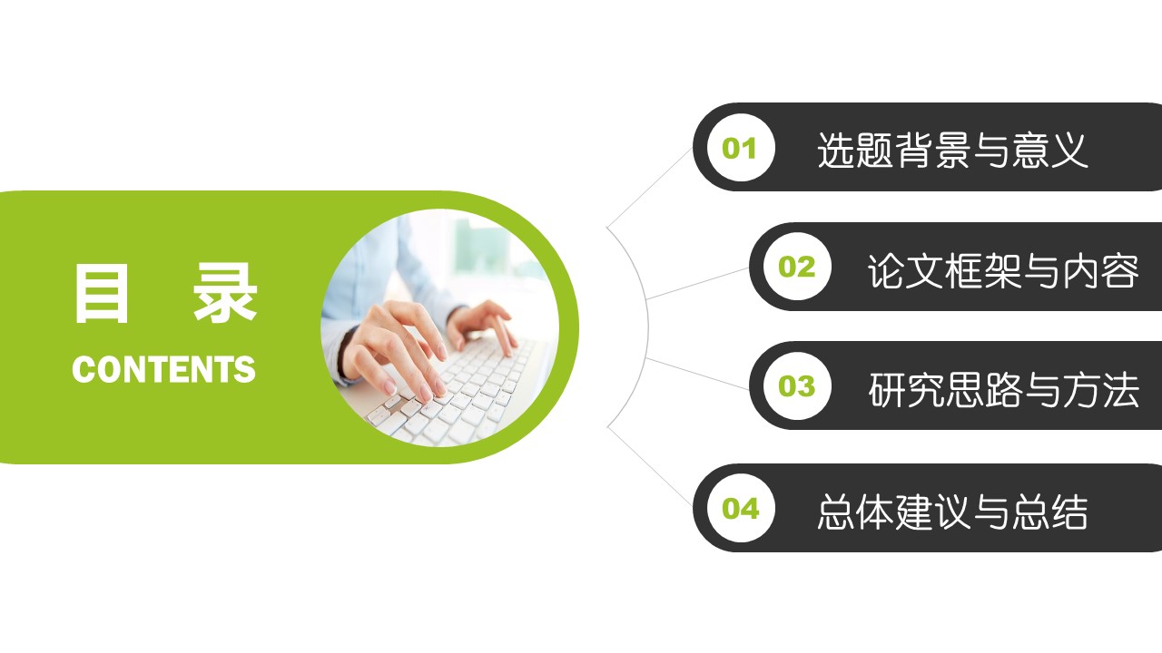 服装毕业设计开题ppt模板