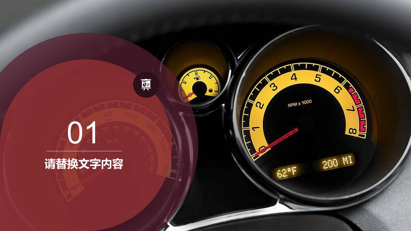 汽车美容4S店工作总结ppt模板