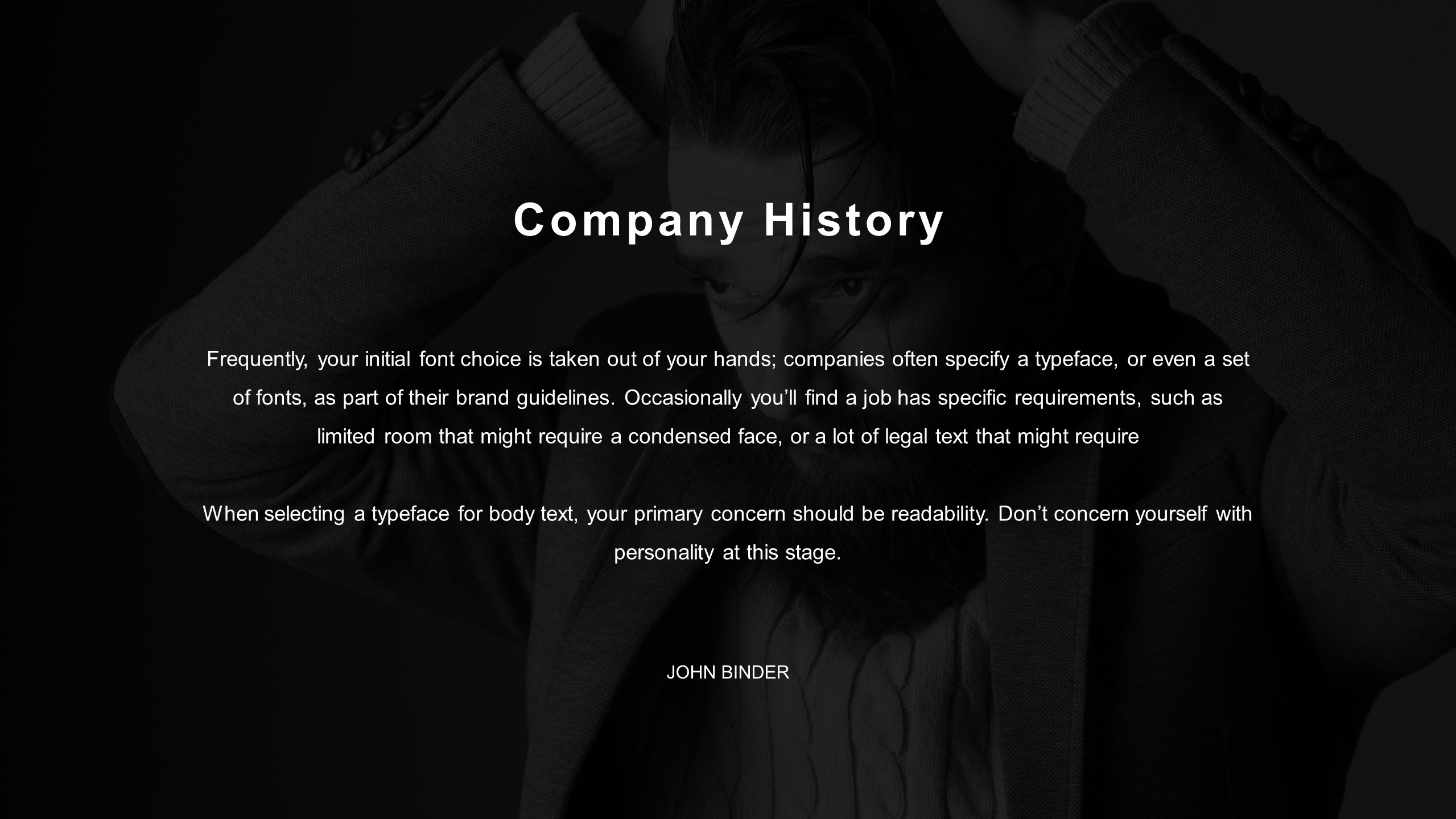 极简欧美风杂志ppt模板