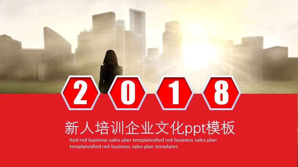 新人培训企业文化ppt模板