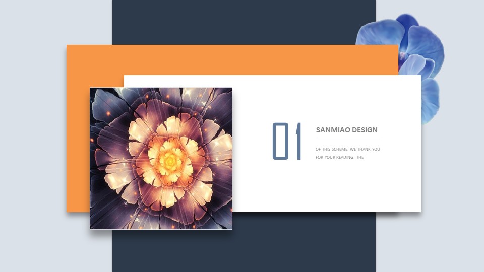 欧美风扁平化ppt模板