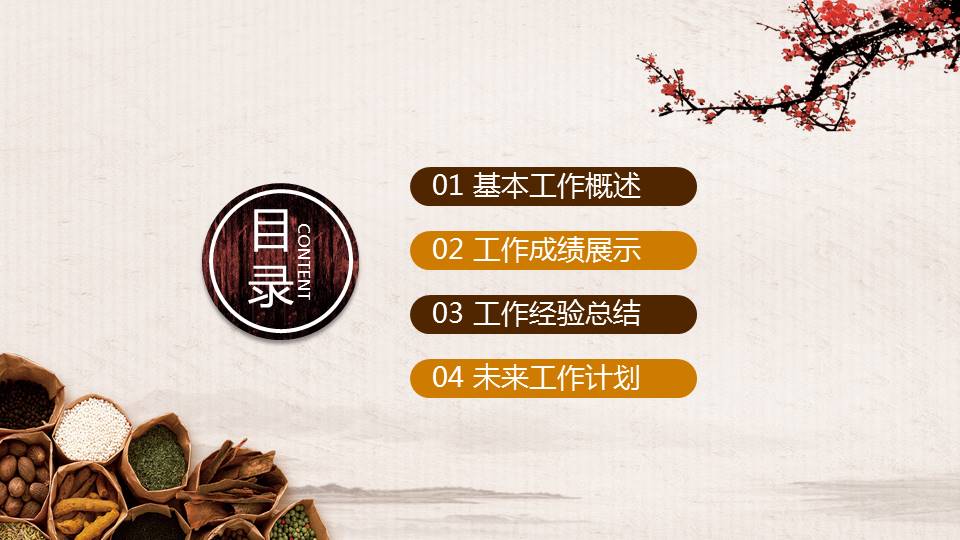 传统中医养生ppt模板