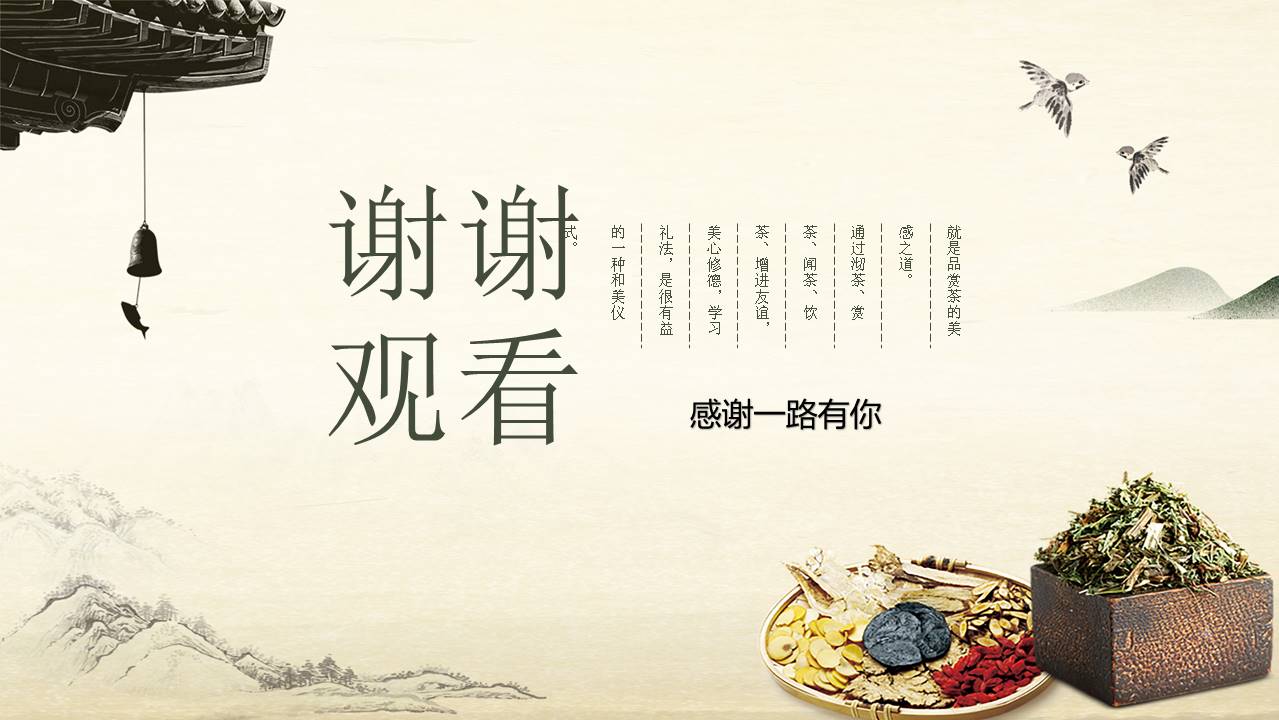 中医文化产品介绍PPT模板