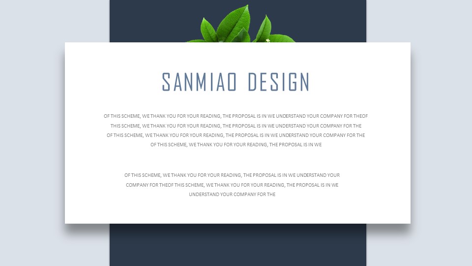 欧美风扁平化ppt模板