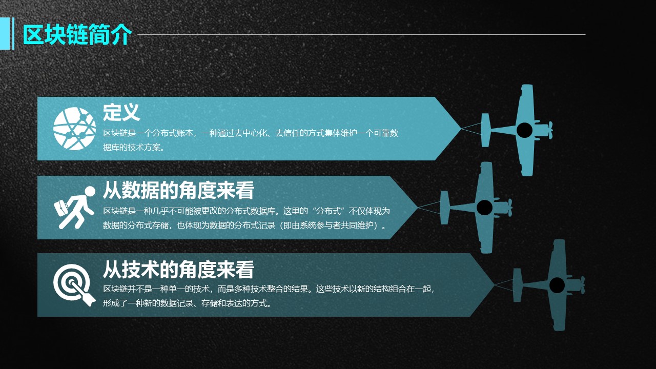 高端黑色商务ppt模板