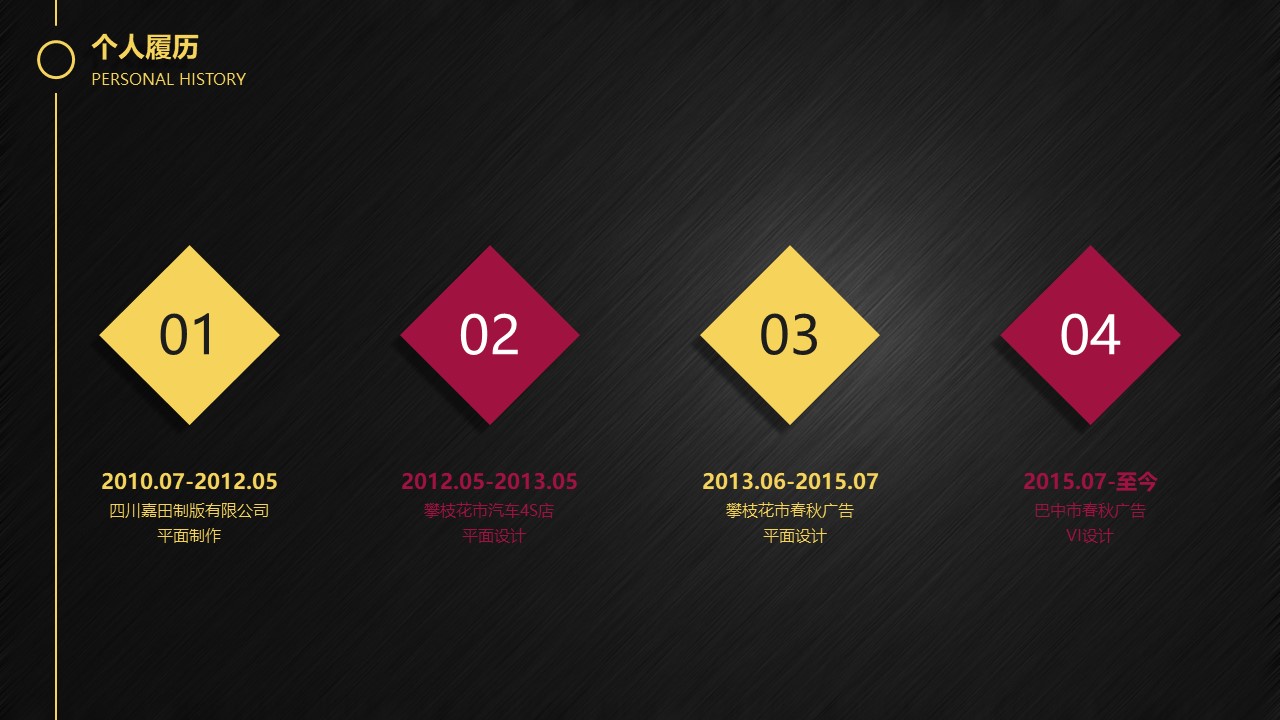 黑色动态ppt模板