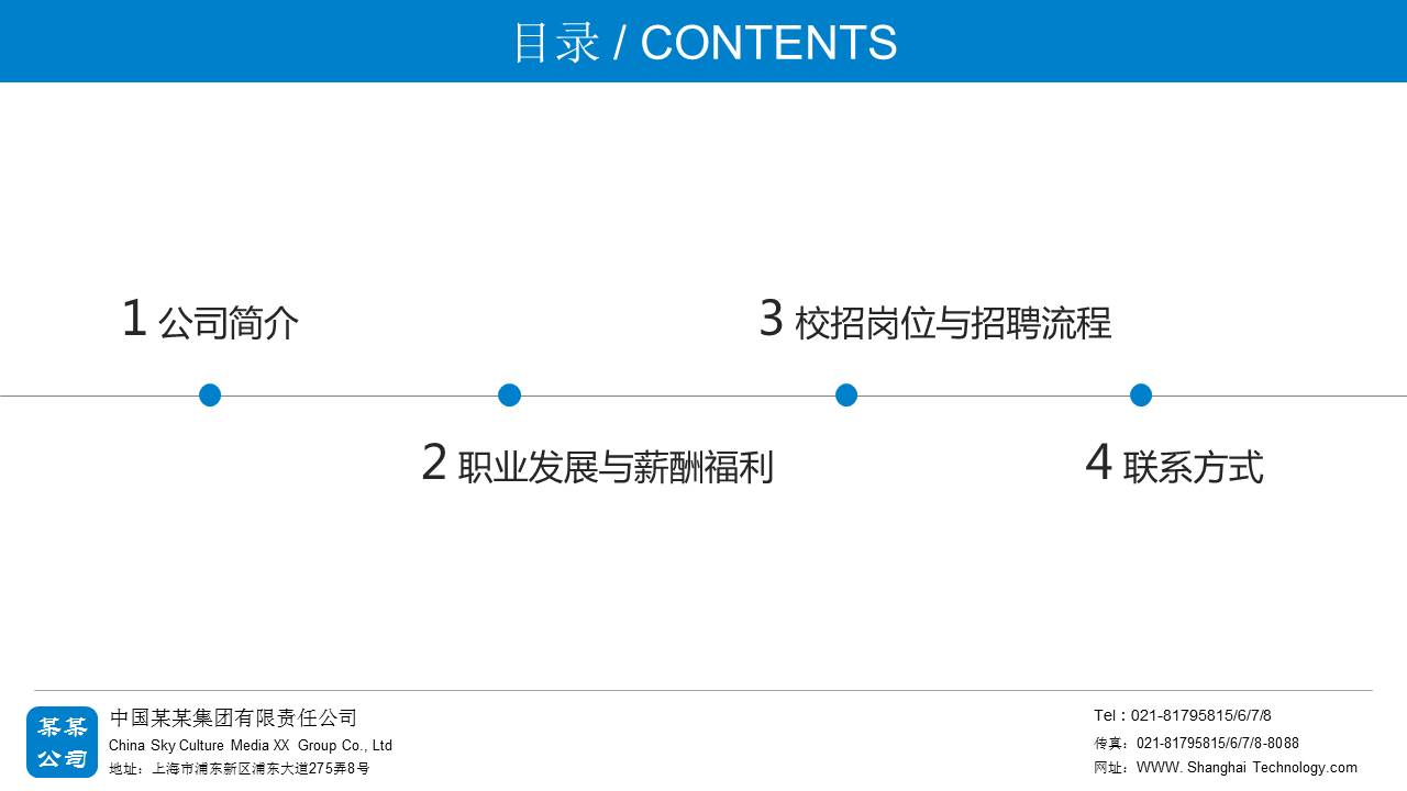 企业人事部校园招聘会ppt模板