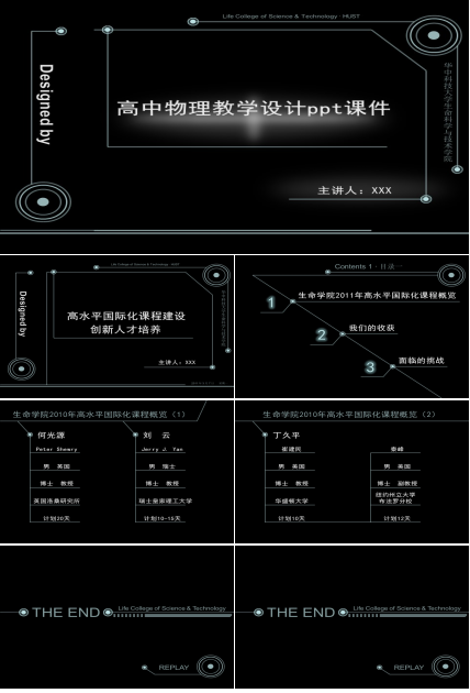 高中物理教学设计ppt课件