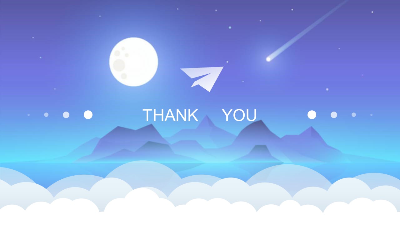 蓝色简约时尚设计ppt模板