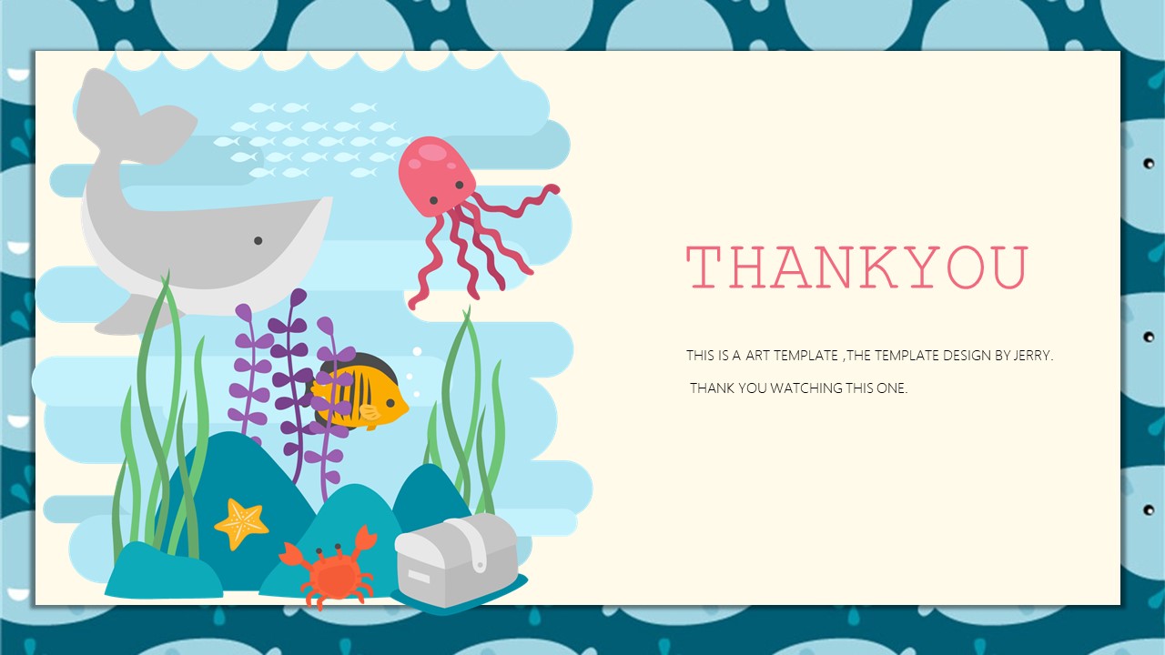 可爱动态卡通ppt模板