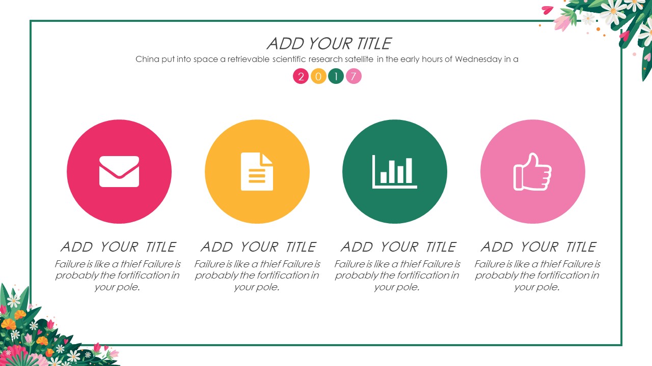 财务业绩汇报ppt模板