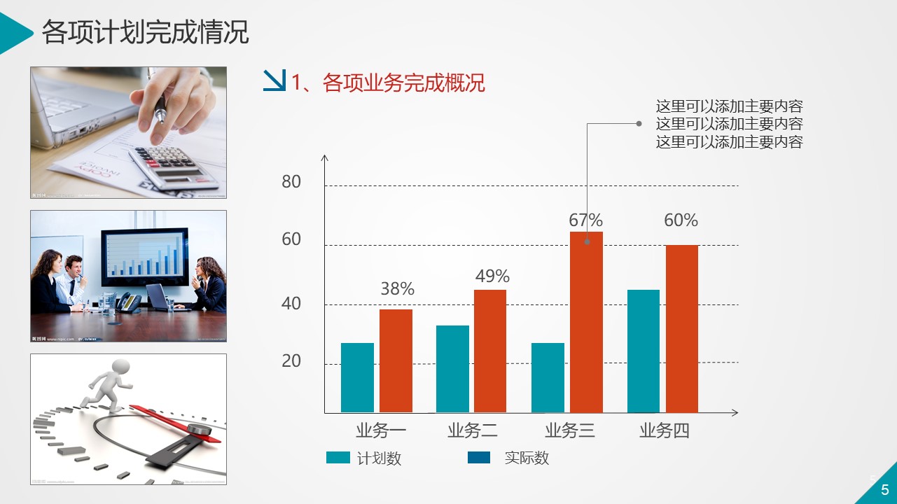 it开发部门工作计划ppt模板