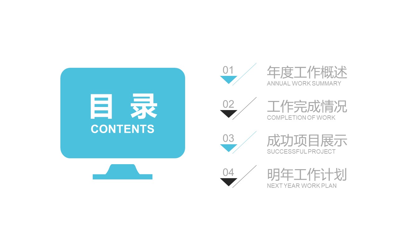 简约艺术入职培训PPT模板