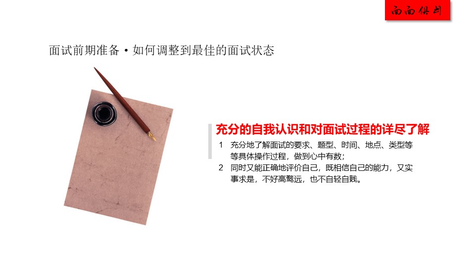 面试礼仪英文ppt模板