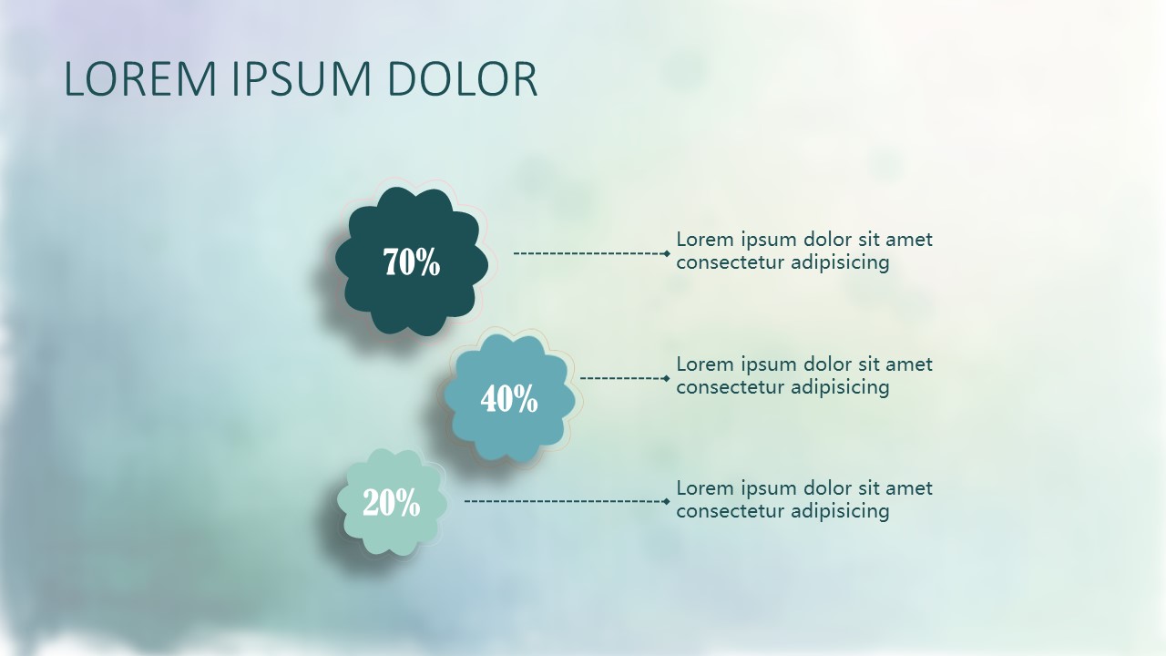 夏日清爽ppt模板