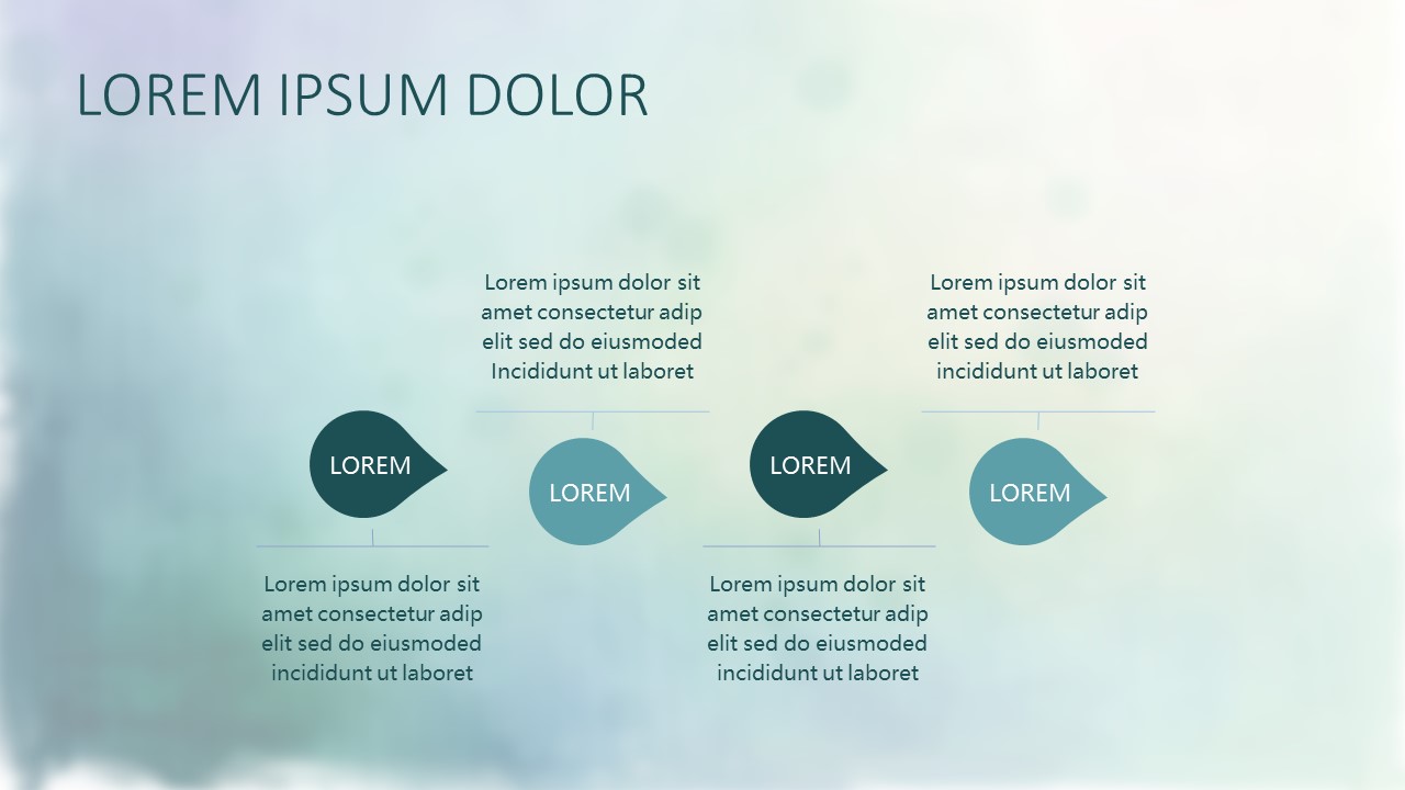 夏日清爽ppt模板