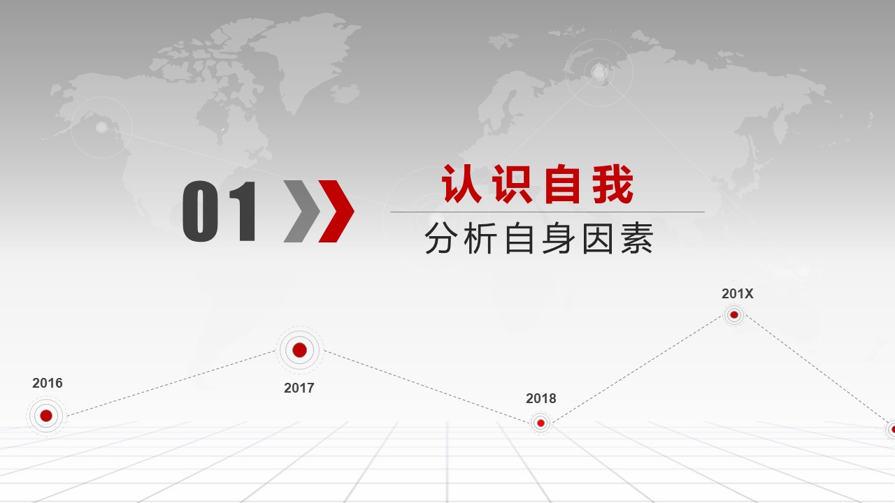 会计行业大学生职业规划ppt模板