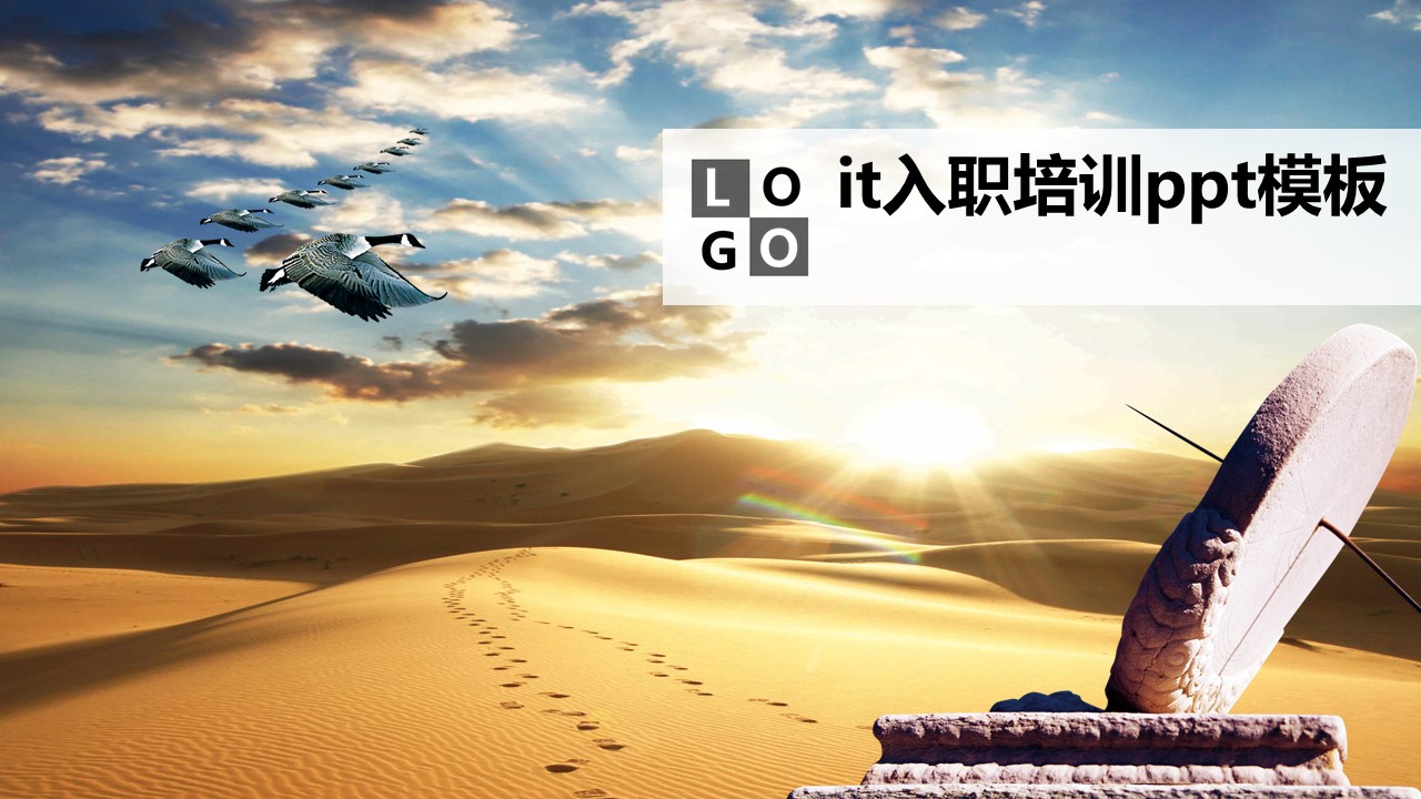 it入职培训ppt模板
