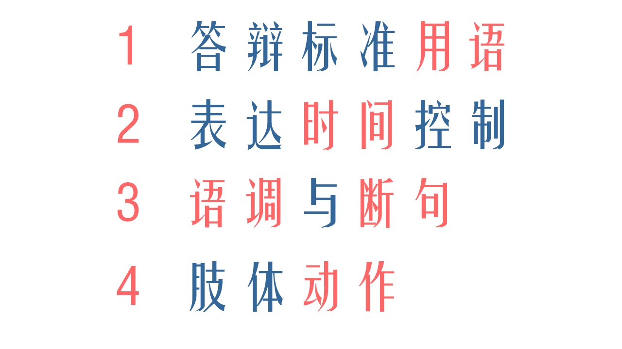 毕业答辩表达ppt模板