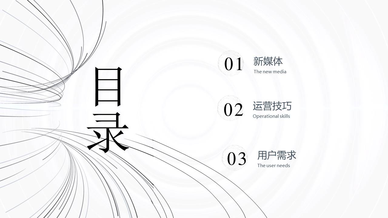 新媒体运营必读干货ppt模板