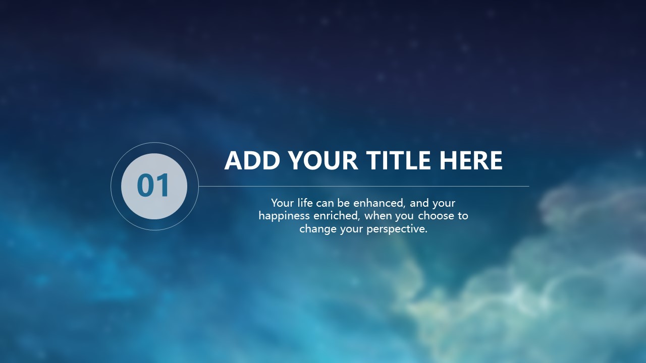 清爽学术ppt模板