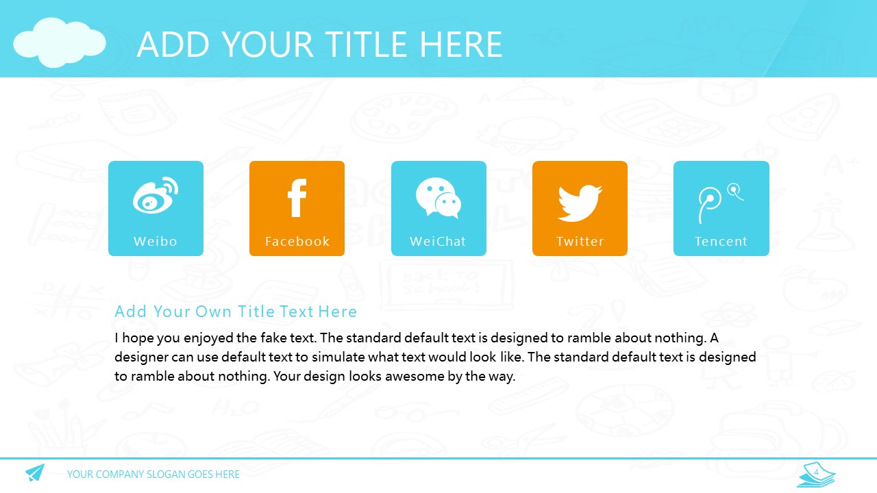 经典国外教育ppt模板