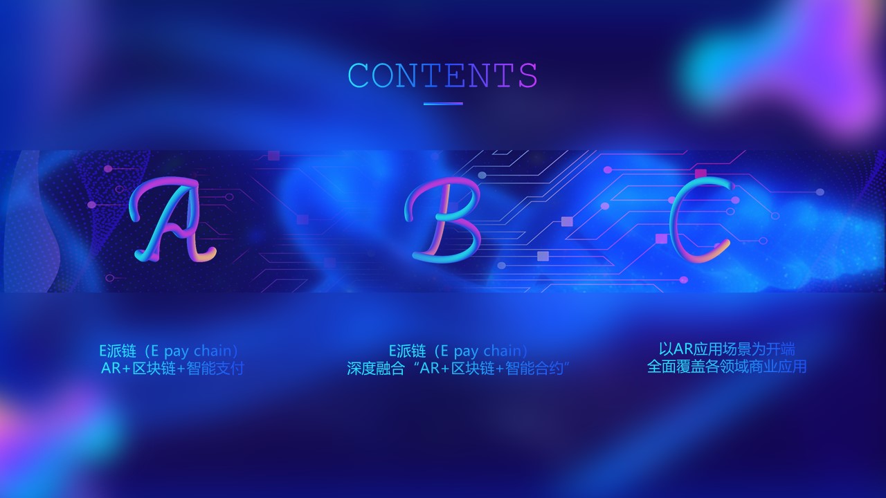 区块链技术介绍ppt模板