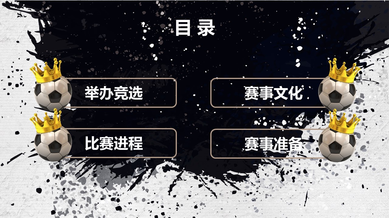 2018年世界杯ppt模板